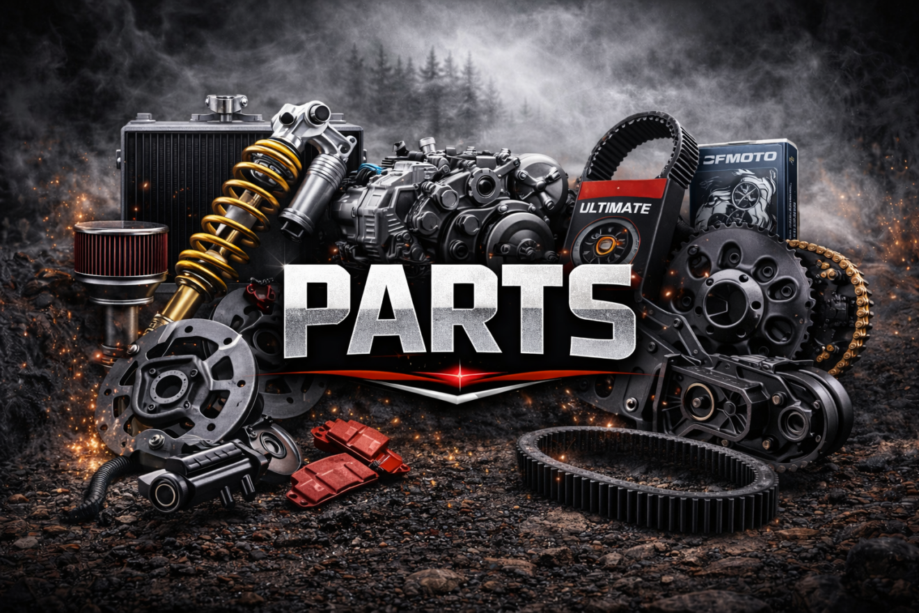 ATV detaļas un aprīkojums IronQuad veikalā